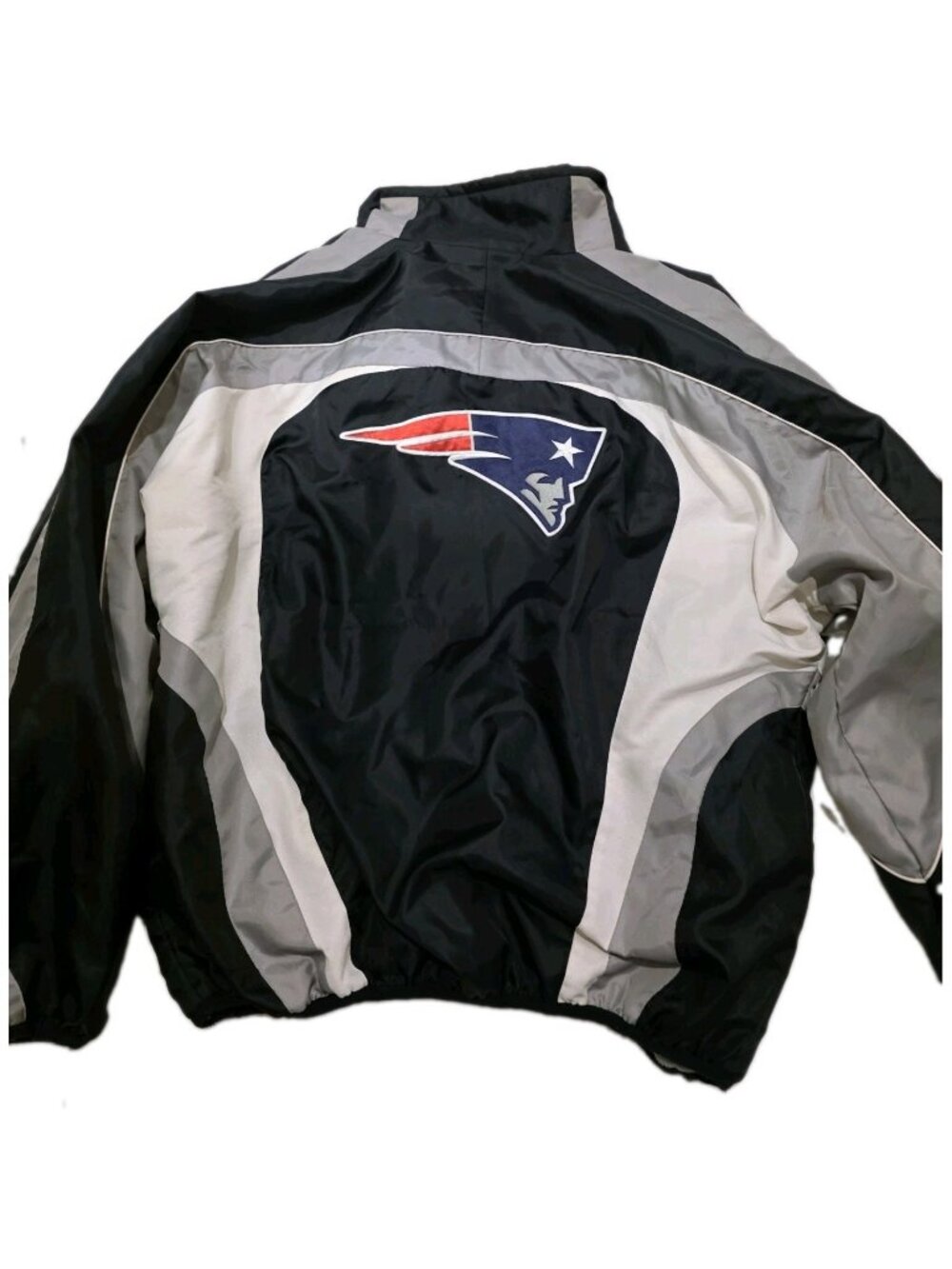 Vintage Reversible NE Patriots NFL Winter Jacket Men's Large Football